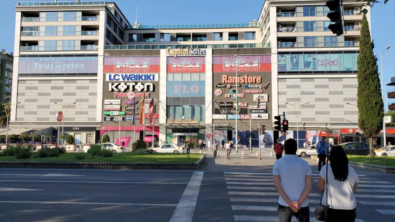 Diva Capitol Luxury Lejlighed Skopje Eksteriør billede