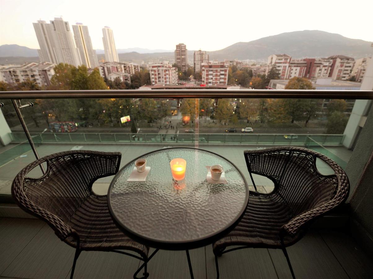 Diva Capitol Luxury Lejlighed Skopje Eksteriør billede
